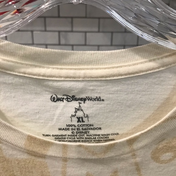 Walt Disney World XL Men’s T Shirt Mickey Mouse Vintage Style - Picture 4 of 5